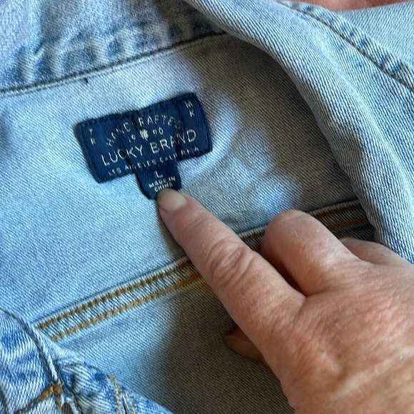 Lucky Brand Denim Jacket - Picture 3 of 6